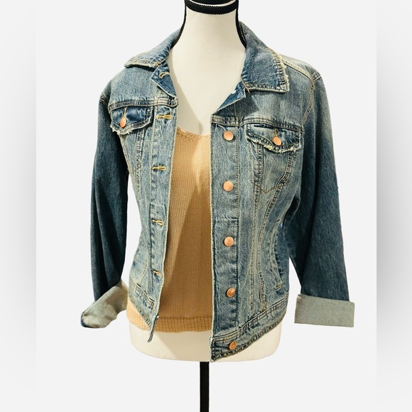 Universal Thread Jackets & Blazers - Universal Thread Women’s Denim Jacket with Copper Buttons - XS, Brand New